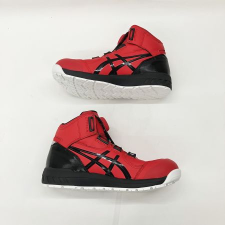  asics アシックス ウィンジョブ BOA 26.5cm 安全靴 CP304 レッド