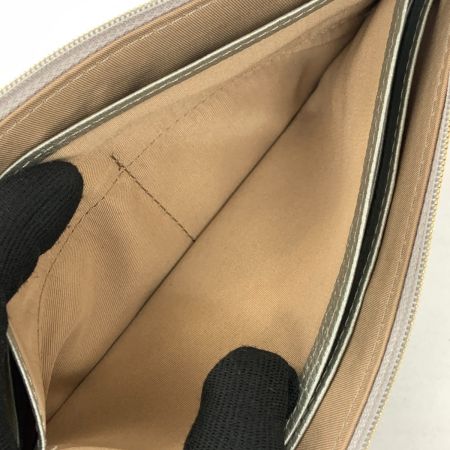  BLUESINCERE ブルー シンシア 本革 スリム長財布 タッセル付き Lassel ラッセル メタリック シルバー