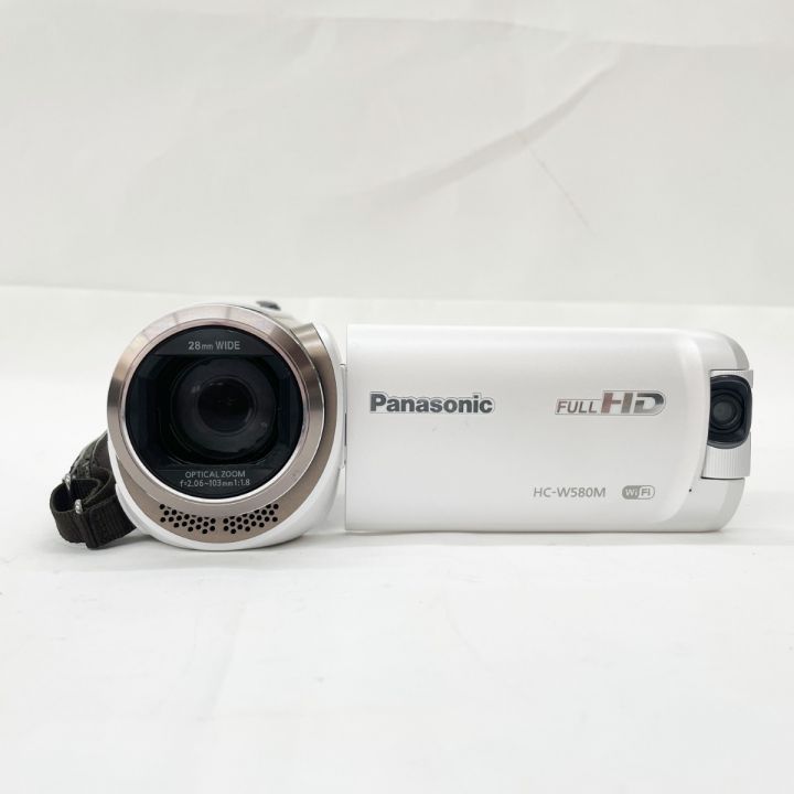 Panasonic デジタルビデオカメラ HC-W580M ホワイト 【公式通販】