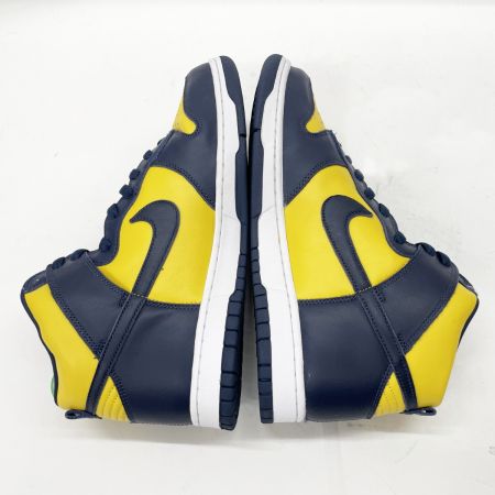  NIKE ナイキ メンズ スニーカー DUNK HI SP サイズ29cm CZ8149 "MICHIGAN" VARSITY MAIZE/MIDNIGHT NAVY
