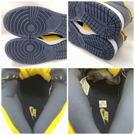  NIKE ナイキ メンズ スニーカー DUNK HI SP サイズ29cm CZ8149 "MICHIGAN" VARSITY MAIZE/MIDNIGHT NAVY