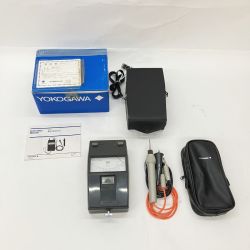 〇〇 YOKOGAWA ヨコガワ 絶縁抵抗計 3213 ジャンク品 現状渡し Dランク