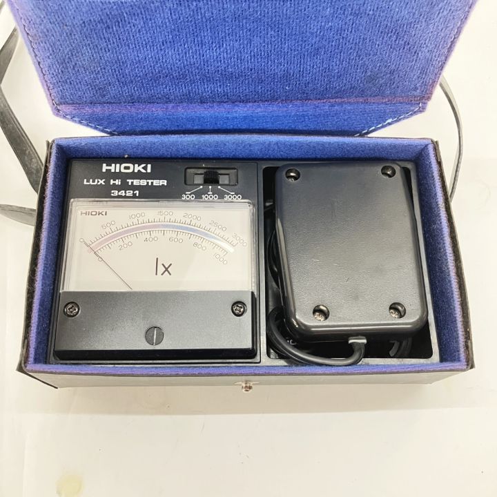 HIOKI 日置電機 照度計 LUX Hi TESTER ルクスハイテスタ 3421