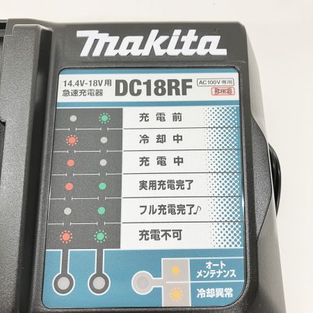  MAKITA マキタ 急速充電器 DC18RF ブラック 未使用品