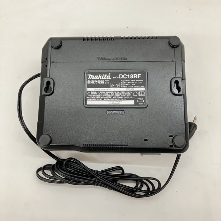 MAKITA マキタ 急速充電器 DC18RF ブラック 未使用品 - 中古工具・電動 