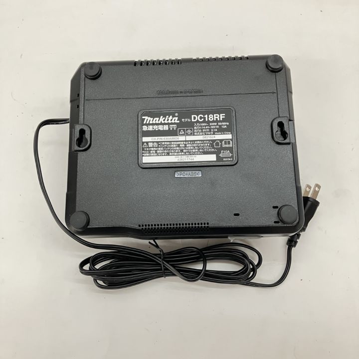 Makita DC18RF 急速充電器 中古 MAKITA マキタ 急速充電器 DC18RF ブラック 未使用品 -
