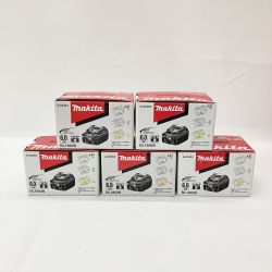 〇〇 MAKITA マキタ 純正 18v 6.0Ah リチウムイオンバッテリ 5個セット 箱付 BL1860B 未使用品 Sランク