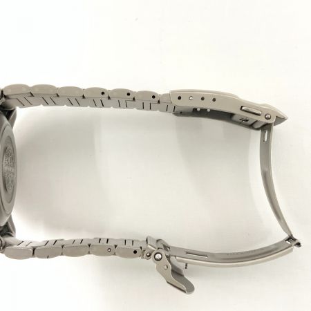  SEIKO セイコー ランドマスター トランスポーラー 大場満郎モデル キネティック 腕時計 5M45-6A01 シルバー x ブルー