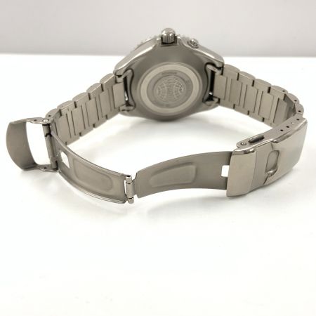  SEIKO セイコー ランドマスター トランスポーラー 大場満郎モデル キネティック 腕時計 5M45-6A01 シルバー x ブルー