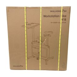 〇〇  WALKINGDESK WorkstationBike フィットネスバイク エアロバイク EBW1B グレー 未開封品  Nランク