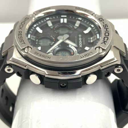  CASIO カシオ Gショック Gスチール ソーラークォーツ 腕時計 GST-S110 シルバー