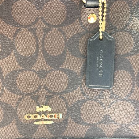  COACH コーチ シグネチャー 2WAY ハンドバッグ F27583 ブラウン