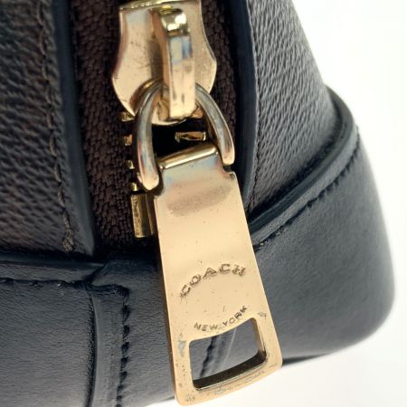  COACH コーチ シグネチャー 2WAY ハンドバッグ F27583 ブラウン