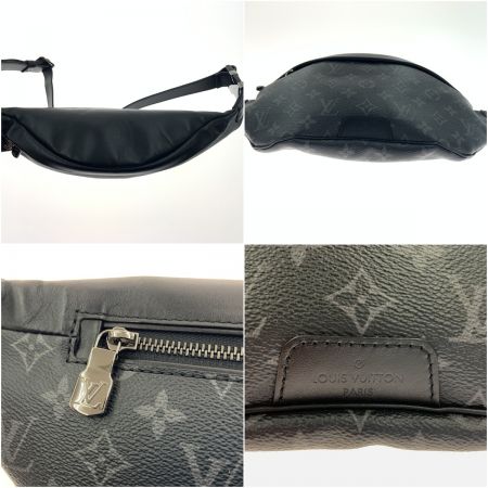  LOUIS VUITTON ルイヴィトン モノグラム エクリプス ディスカバリー バムバッグ PM ウエストバッグ  ボディバッグ M46035 ブラック