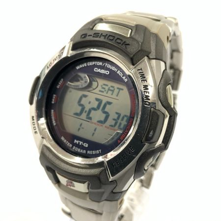  CASIO カシオ G-SHOCK ジーショック タフソーラー 電波時計 MTG-900DJ シルバー 現状渡し ジャンク品