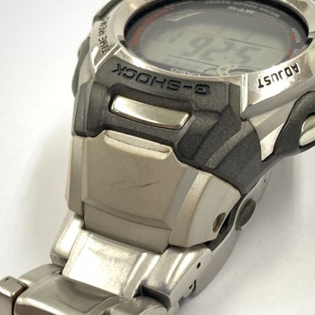  CASIO カシオ G-SHOCK ジーショック タフソーラー 電波時計 MTG-900DJ シルバー 現状渡し ジャンク品