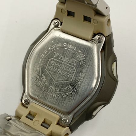  CASIO カシオ G-SHOCK ジーショック タフソーラー 電波時計 MTG-900DJ シルバー 現状渡し ジャンク品