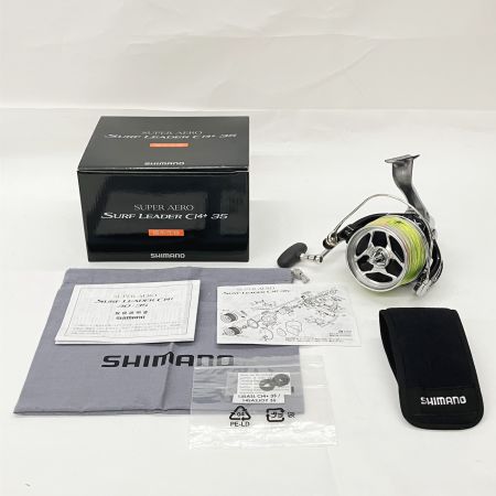 SHIMANO シマノ SURF LEADER Cl4+ 13 スーパーエアロサーフリーダーCI4+ 35細糸 03075 SA49 スピニングリール