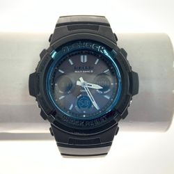 〇〇 CASIO カシオ Gショック デジアナソーラー 電波クォーツ 時計 AWG-M100A Bランク