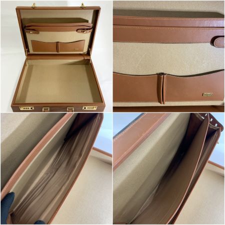  BALL ボール ダイヤルロック アタッシュケース ブリーフケース ヴィンテージ ブラウン 現状渡し