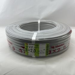 〇〇 YAZAKI  電材 VVFケーブル 3芯 3× 2.0 PbF 100m 未開封品 Nランク