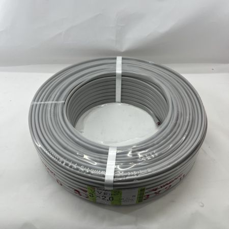  YAZAKI  電材 VVFケーブル 3芯 3× 2.0 PbF 100m 未開封品