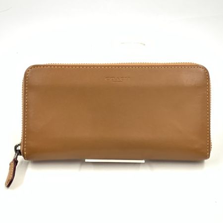  COACH コーチ ラウンドファスナー ロングウォレット 長財布 54812 ブラウン