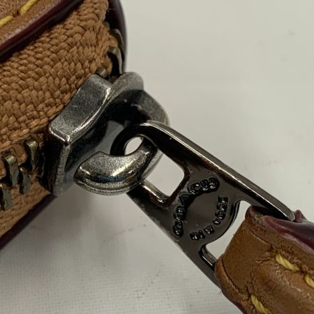  COACH コーチ ラウンドファスナー ロングウォレット 長財布 54812 ブラウン