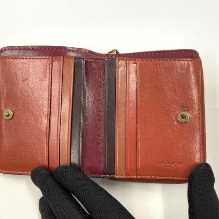  COACH コーチ ビルフォード 二つ折り財布 C0850 ブラウン