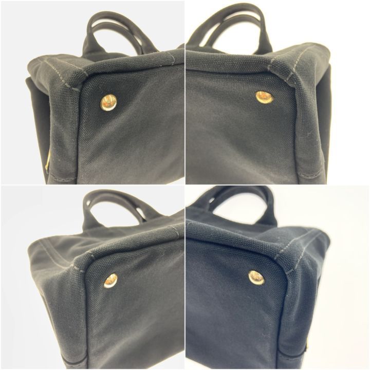 PRADA プラダ カナパ 2WAYトートバッグ 1BG642 ブラック - 中古バッグ