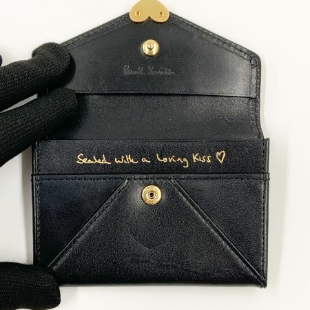  Paul Smith ポールスミス ラブレター カードケース 名刺入れ  ブラック