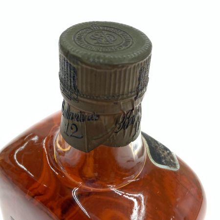  Ballantine's バランタイン 12 YEARS OLD 750ml 43% スコッチ ウィスキー 未開栓