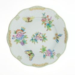 〇〇 Herend ヘレンド ヴィクトリア ブーケ デザートプレート 洋食器 Bランク