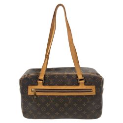 〇〇 LOUIS VUITTON ルイヴィトン モノグラム シテGM モノグラム シテ ショルダーバッグ M51181 ブラウン 現状渡し  Cランク