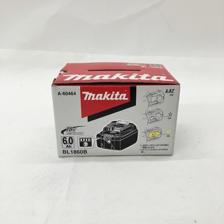  MAKITA マキタ 純正 18v 6.0Ah リチウムイオンバッテリ 箱付 BL1860B 未使用品