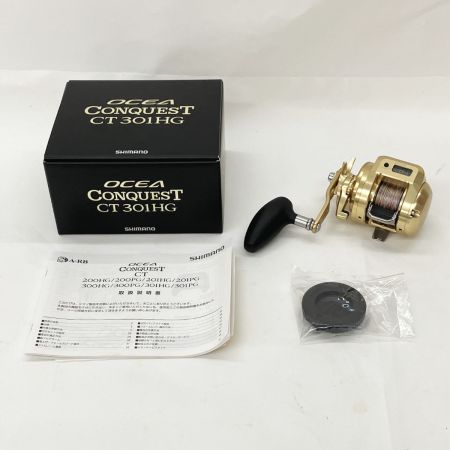  SHIMANO シマノ OCEA CONQUEST 18 オシアコンクエストCT 301HG 03822 ベイトリール
