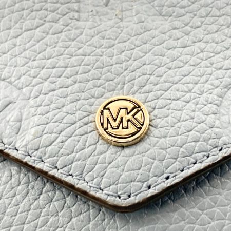  MICHAEL KORS マイケルコース JET SET TRAVEL コンチネンタル ウォレット ラージ 二つ折り財布 ブルー