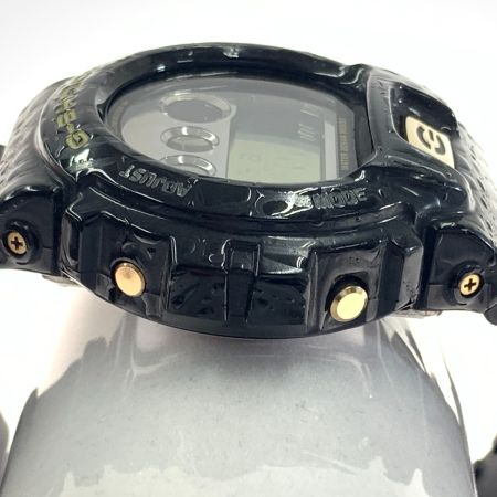  CASIO カシオ SHOCK  ジーショック メンズ  クォーツ 腕時計 DW-6900CR ブラック x ゴールド