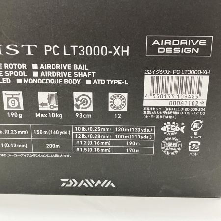  DAIWA ダイワ EXIST 22 イグジスト PC LT3000-XH 61102 スピニングリール