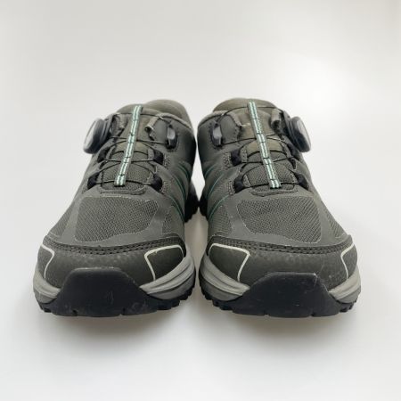  mont･bell モンベル レディース ランニングシューズ トレールフライヤー リールアジャスト サイズ24.5cm 1129500 ブラック