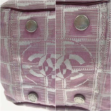  CHANEL シャネル ニュートラベルライン トートGM ナイロン トートバッグ 6831869 ピンク