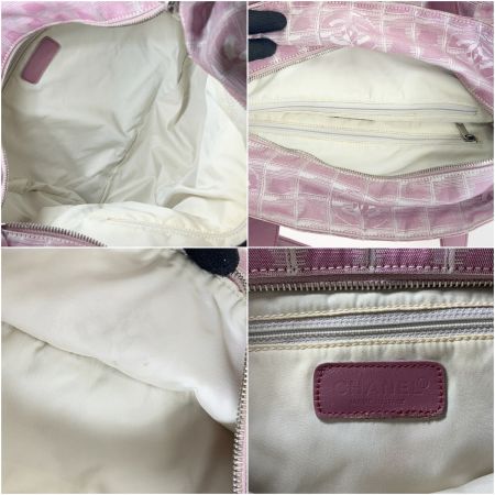  CHANEL シャネル ニュートラベルライン トートGM ナイロン トートバッグ 6831869 ピンク