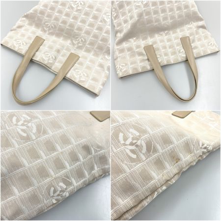  CHANEL シャネル ニュートラベルライン トートバッグ 6429132 ベージュ
