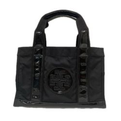 〇〇 TORY BURCH トリーバーチ レディース エラ トートバッグ ブラック Bランク