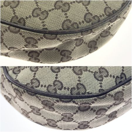  GUCCI グッチ GGキャンバス ショルダーバッグ 122790 ブラウン