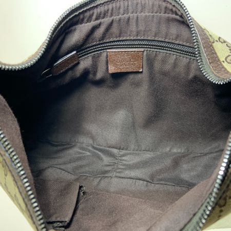 GUCCI グッチ GGキャンバス ショルダーバッグ 122790 ブラウン