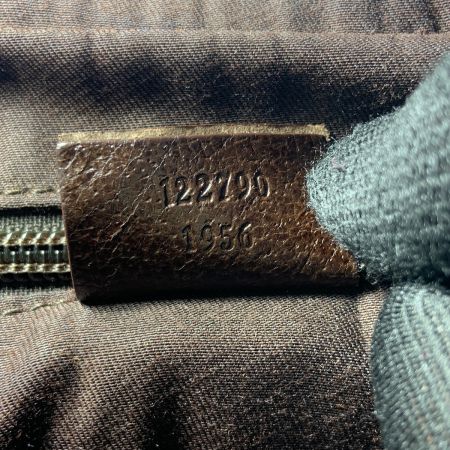  GUCCI グッチ GGキャンバス ショルダーバッグ 122790 ブラウン