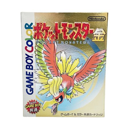  Nintendo ニンテンドウ GAME BOY ゲームボーイソフト ポケットモンスター 金
