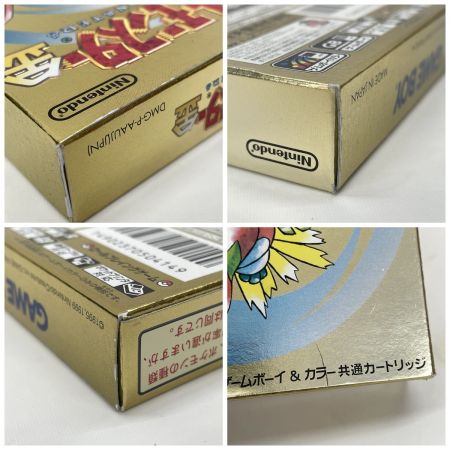  Nintendo ニンテンドウ GAME BOY ゲームボーイソフト ポケットモンスター 金