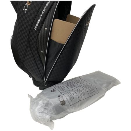  DUNLOP ダンロップ 超軽量モデル  9.5型 2.2kg キャディーバッグ GGC-X161 ブラックチェック 未使用品　